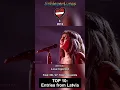 Top 10 Entries from Latvia 🇱🇻 in Eurovision