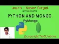 Python MongoDB Tutorial using PyMongo Part 2
