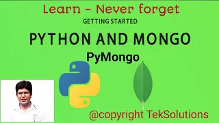 Python MongoDB Tutorial using PyMongo Part 2