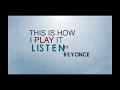 Listen Guitar Chords Beyonce Acoustic Cover
