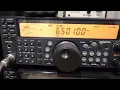 HF Marine Weather Radio NOAA NMC USCG Chesapeake Virginia USA on 6501 kHz USB