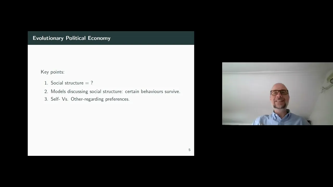 What are the key issues in political economy?