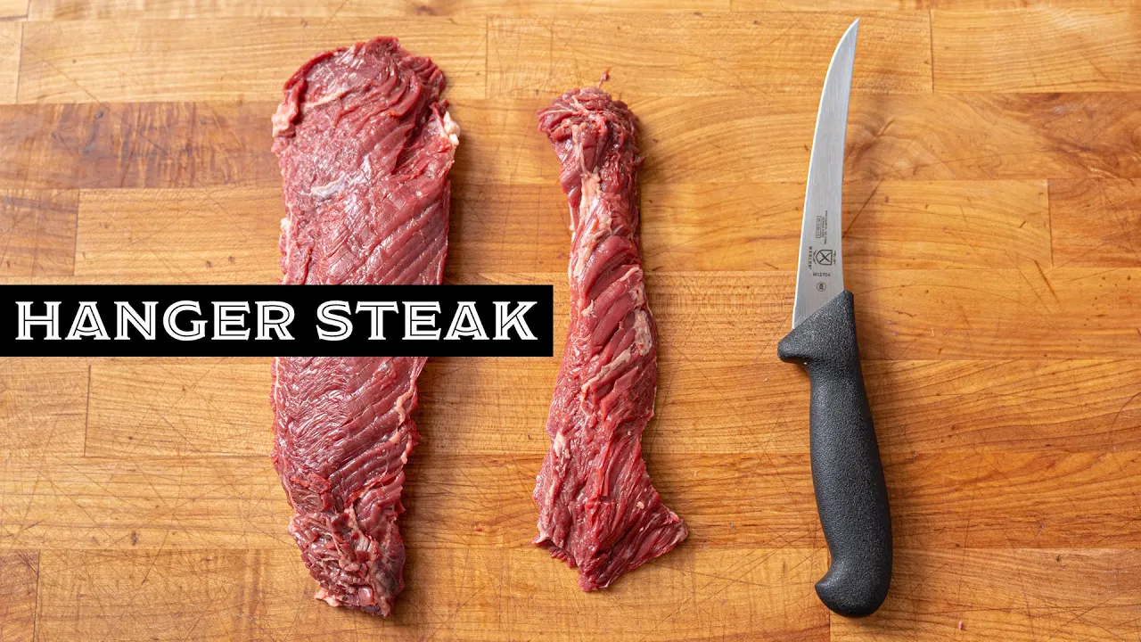 How to Butcher HANGER STEAK