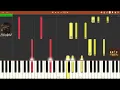 Kana Nishino 西野カナ - Aitakute Aitakute 会いたくて 会いたくて (Piano Solo Tutorial Synthesia, 4K60FPS)