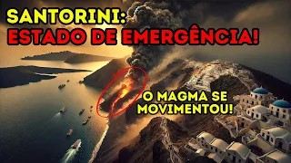 Santorini em Perigo? Ministro diz que vai construir PORTO para FUGA!