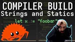Building a Compiler - Adding Strings Live Rust Programming
