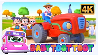 Wheels on the Tractor! Fun Kids Songs & Nursery Rhymes for Kids