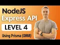 Backend NodeJS Express API Project - Level 4
