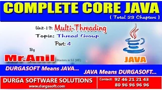 Core Java-Multi-Threading-Thread Group-Part 4