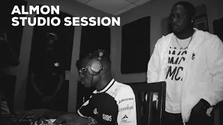 almon nibadan ft terry apala studio recording session mixing and mastering darce on the beat