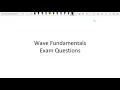 AQA GCSE Physics Waves Fundamentals Exam Questions