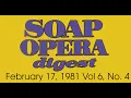 Soap Opera Digest February 17 1981
