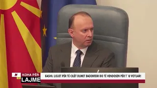 GASHI: LIGJET PËR TË CILËT DUHET BADENTERI DO TË VENDOSEN PËR T`U VOTUAR!
