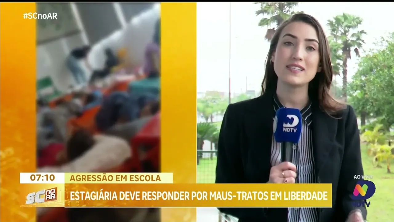 Estagiária de escola em Criciúma responderá por maus-tratos em liberdade