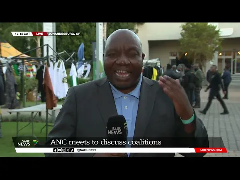 Download MP3 ANC President Ramaphosa to announce decisions from the coalition talks meeting: Mzwandile Mbenje