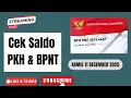 Cek Saldo PKH \u0026 BPNT TAHAP KE 4 Hari ini KAMIS Tgl 11 DESEMBER 2025. LIVE PAGI HARI
