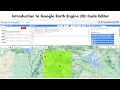 GEE 2 Introduction to Google Earth Engine EE Code Editor for Absolute Beginners Guides
