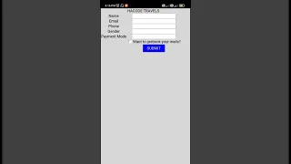 Accepting User Input in Tkinter Form in Python BY HACODE