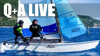 Q+A Live 98 You catamaran sailing problems solved?