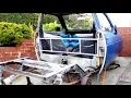 Reliant Rialto 2 Flat bed pickup conversion part 3 Send for cab reinforcements