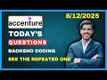 Must watch Accenture Coding Questions Accenture Technical Assessment Test 2026
