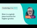How to exploit punctuation for higher grades - Stephen Taylor