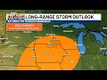 Weekend Washout Scattered Storms Heading to southern Minnesota northern Iowa