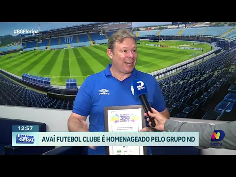 Avaí Futebol Clube recebe honraria especial do Projeto Floripa 350 nessa quinta-feira