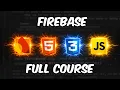 Firebase Full Course for Beginners HTML JavaScript