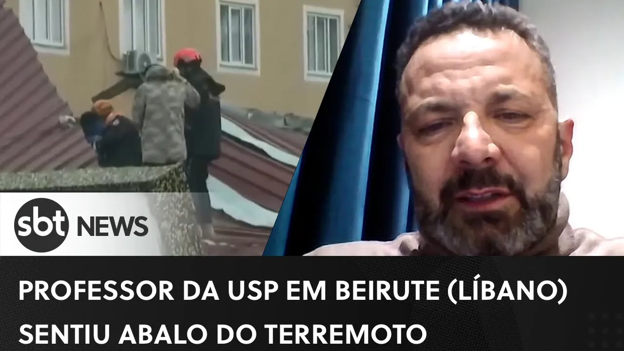 Professor da USP em Beirute (Líbano) sentiu abalo do terremoto