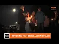 Vigil honors father of 5 killed in tragic crash