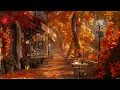 Download Lagu Rhythmic Autumn Jazz and Falling Leaves 🍂 A Cozy Forest Coffee Shop Ambience for Relax and Focus