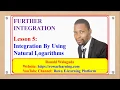 5-INTEGRATION BY USING NATURAL LOGARITHMS A-LEVEL MATH