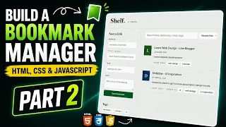 Build a Bookmark Manager with HTML Complete Page Structure - Part 2
