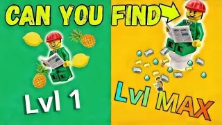 FIND THE LEGO MAN!!! IMPOSSIBLE😭