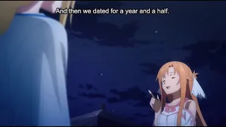 Asuna Reveals She is Kirito s Girlfriend and Alice Gets Jealous SAO War of Underworld Episode 10