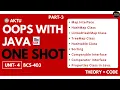 Java OOPS in One Shot Unit-4 Part-3 OOPS With Java 4th Sem BCS 403 Java Collection Framework