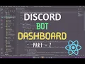 Discord Bot Dashboard Part 2