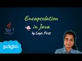 Java Encapsulation Java Course in Tamil Logic First Tamil
