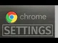 Access Chromebook Settings - how to get to the Settings in a Chromebook