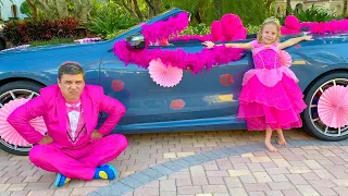 Download Nastya und Papa kaufen ein neues Auto - Deutsche Märchen MP3