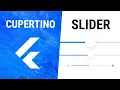 Flutter CupertinoSlider Widget