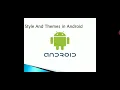 EC312 object oriented programming module 6-styles and themes-Asst Prof Deepthi Thomas