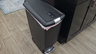 HONEST review of the simplehuman Slim Kitchen Step Trash Can