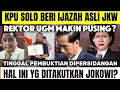 Lagu JOKOWI PANIK? IJAZAHNYA DI KPU SOLO BERHASIL DI AMBIL. TERUNGKAP PERBEDAAN?