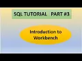 Part 5 SQL Tutorial Introduction to MySQL Workbench Create and drop schemas in SQL