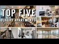 Top FIVE LUXURY Apartments in DENVER