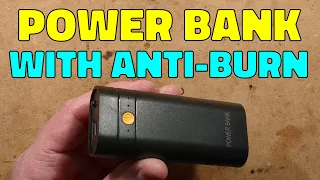 Neat power bank with unusual "anti-burn" polarity protection