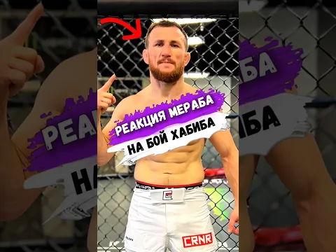 Реакция МЕРАБА НА БОЙ ХАБИБА #shorts